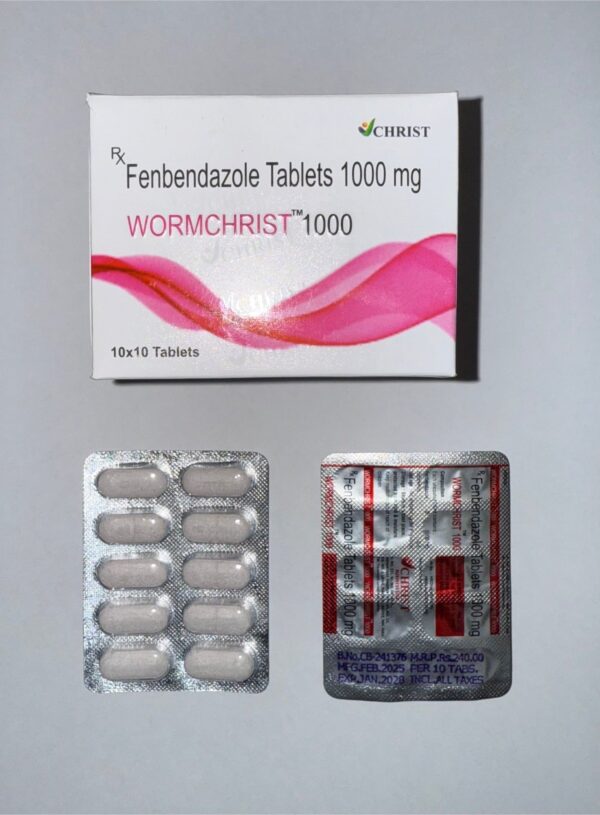 Wormchrist 1000 (Fenbendazole 1000mg)